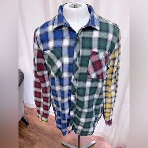 DRL Men’s Multicolor Plaid Men's Shirt